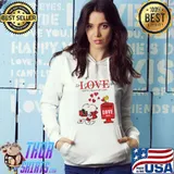 Snoopy Love Happy Valentine's Day Letter Shirt