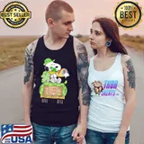 Snoopy rainbow lucky happy patrick's day Tank Top