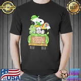 Snoopy rainbow lucky happy patrick's day shirt