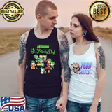 Snoopy rainbows happy patrick's day Tank Top
