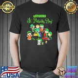 Snoopy rainbows happy patrick's day shirt