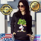 Snoopy woodstock eggs Happy Easter art Hoodie