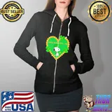 Snoopy woodstock Happy Saint Patrick's Day Shirt Full Zip Hooded