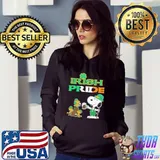 Snoopy woodstock irish pride Hoodie