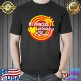 Softball Mother’s Day My Princess Wears Cleats Crown Mom T-Shirt