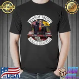 Sons of Trump Maga Chapter 2024 With Pitbull Dog On Car T-Shirt Unisex