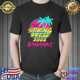 Spring Break 2022 Retro 80s Vintage Bahamas Family Vacation T-shirt
