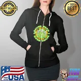 St. Patrick's Day More Beer Graphic Apparel Full Zip Hooded
