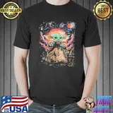 Star wars the child starry night baby Yoda the mandalorian gift Unisex