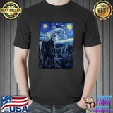 Starry Kaer Morhen Vincent van Gogh Shirt