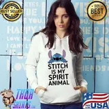 Stitch is my Spirit animal Hoodie