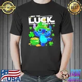 Stitch May The Luck Be With You Shirt Unisex