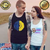 Sunflower Ukraine flag take these seeds stand with Ukraine Tank Top