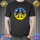 Sunflower Ukrainian Flag I Stand With Ukraine Ukraine Peace T-Shirt Unisex