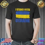 Support Ukraine I stand with Ukraine T-Shirt Unisex