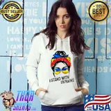 Support Ukraine Pride I Stand With Ukraine Flag T-shirt