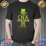 The CNA Certified Nursing Assistant Leprechaun St Patricks T-Shirt Unisex