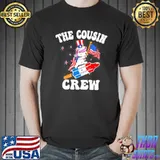 The cousin crew unicorn 4th of july American shirt