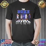 The duke blue devils abbey road signatures shirt