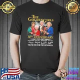 The gold girls 30th anniversary 1922 2022 thank you for the memories signatures Unisex