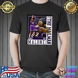 The mail man karl malone basketball legend vintage retro 80s 90s Unisex