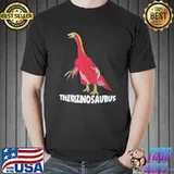 Therizinosaurus dinosaur design shirt