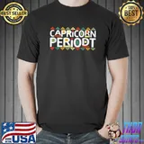 Top Capricorn Periodt Zodiac African American Black Lives Matter T- Unisex