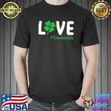 Top Love Teacher Life Shamrock St Patrick's Day Cool T- Unisex