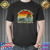 Top Save the Bees Trees and Seas Earth Day Save Our Planet T-Shirt Unisex
