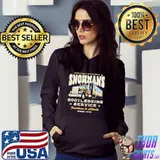 Trucker snowman's bootlegging service Hoodie
