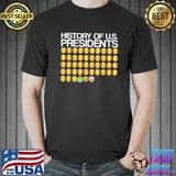 Trump Anti Biden Anti Obama Hi story Of U.S. Presidents T-Shirt