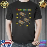 Tubes in Space, jetting through the Stars Premium T-Shirt