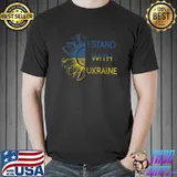 Ukraine Flag Sunflower, Ukrainian Support Lover T-Shirt Unisex