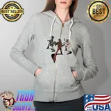 Unapologetically Black Gun Shirt Full Zip Hooded