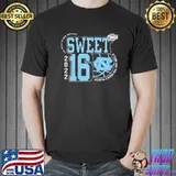 Unc north carolina tar heels march madness 2022 ncaa men's basketball sweet 16 the road to new orleans shirt