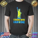 USA Liberty Ukraine Shirt I Stand With Ukraine Ukrainian T-shirt