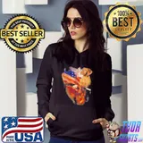 Vizsla American wings shirt