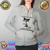 Welcher Tag Ist Heute Wen Interessiert Das Cat Shirt Full Zip Hooded