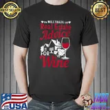 Will Trade Real Estate Advice For Wine Funny Agent Graphic T-shirt