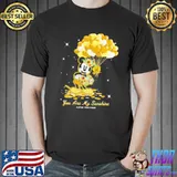 You Are My Sunshine Autism Awareness Mickey Heart Shirt