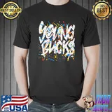 Young Bucks Smile Splatter Colorful Shirt Unisex