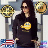 Zip it emojI thank you shirt