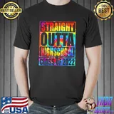 2022 HIGH SCHOOL Graduation Graduate Student Tie Dye T-Shirt