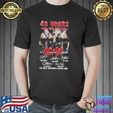 49 Years 1979 2022 ACDC The Best Memories Never Fade Shirt