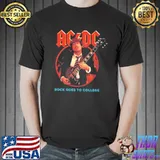 ACDC Rock Goes To College Shirt