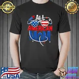 All American Mom 4th of July Mothers Women Mommy Family T-Shirt Unisex
