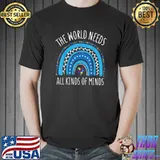 Autistic Support Needs All Kinds of Minds Autism Awareness T-Shirt