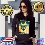 Best Frenchie Dad Ever Retro French Bulldog Father Day Gifts T-Shirt