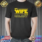 Best wife in the galaxy fitted scoop shirt