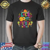 Cinco De Mayo Party Lets Fiesta Mexican T-Shirt